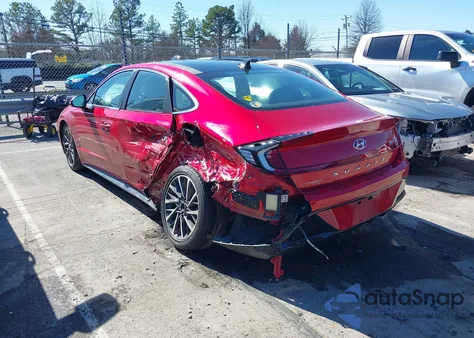 2020 Hyundai Sonata Limited z USA, uszkodzony, nr VIN 5NPEH4J25LH004834